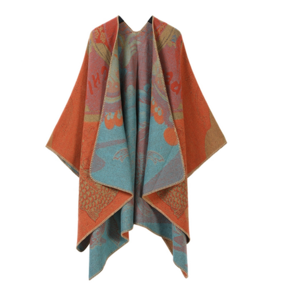 Runestone Reverie Wendeponcho