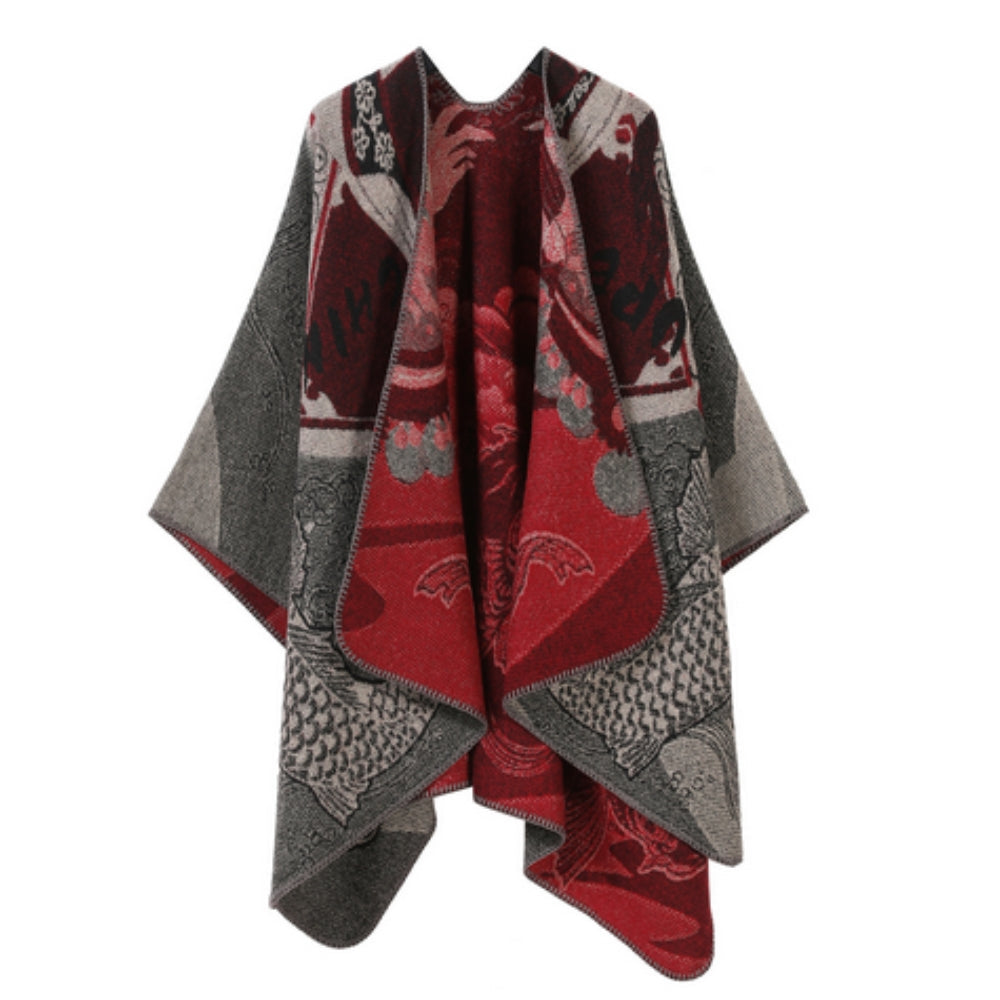 Runestone Reverie Wendeponcho