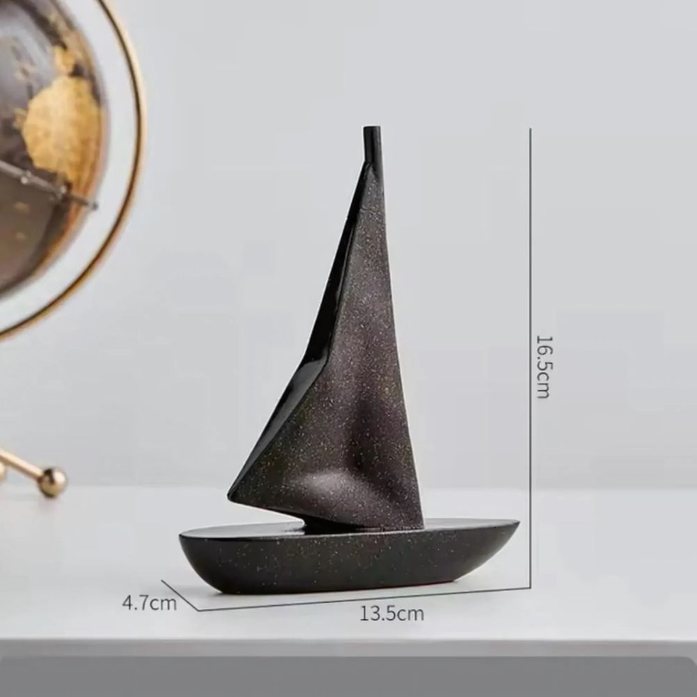 Himmlische Drift Segelboot Dekor