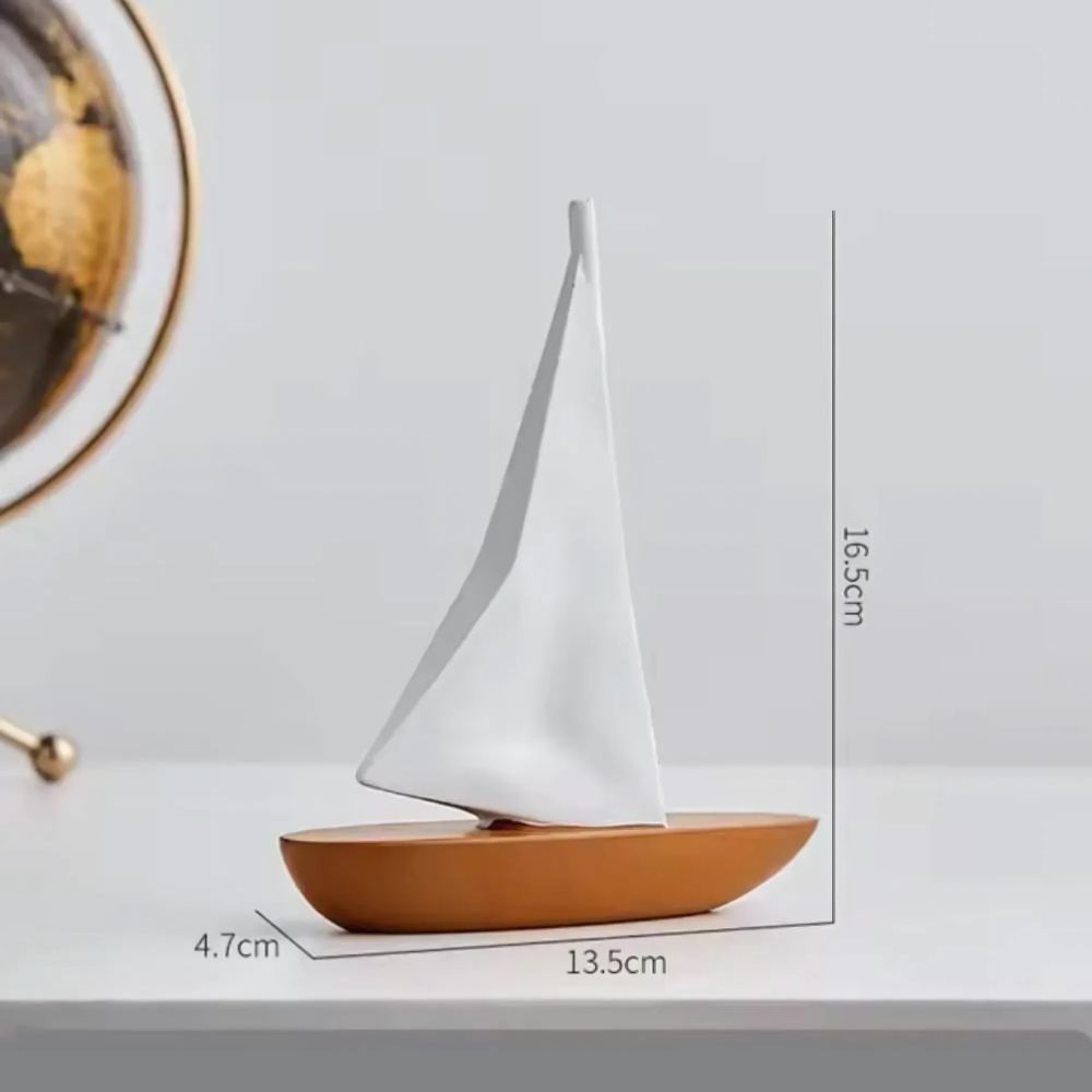 Himmlische Drift Segelboot Dekor