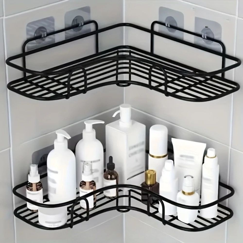 Badezimmer-Eckregal Duschablage