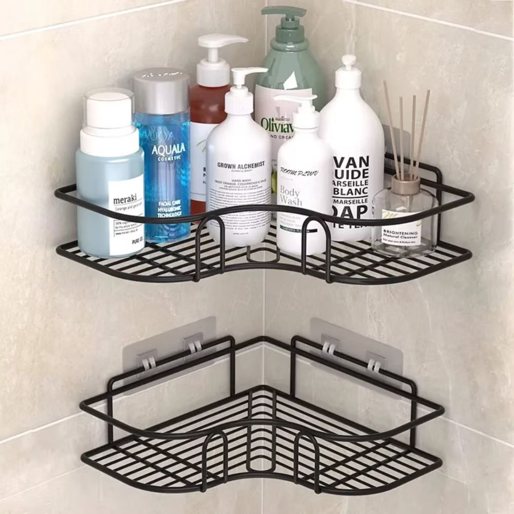 Badezimmer-Eckregal Duschablage