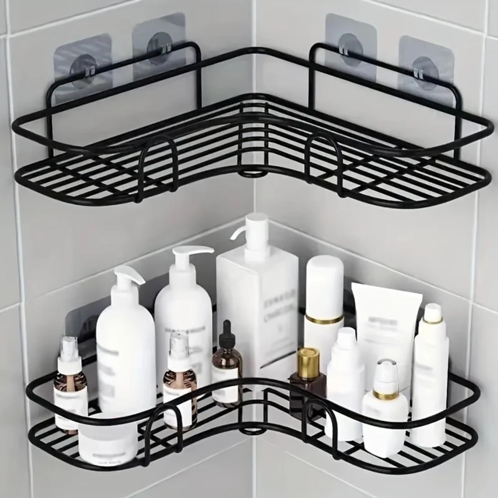 Badezimmer-Eckregal Duschablage