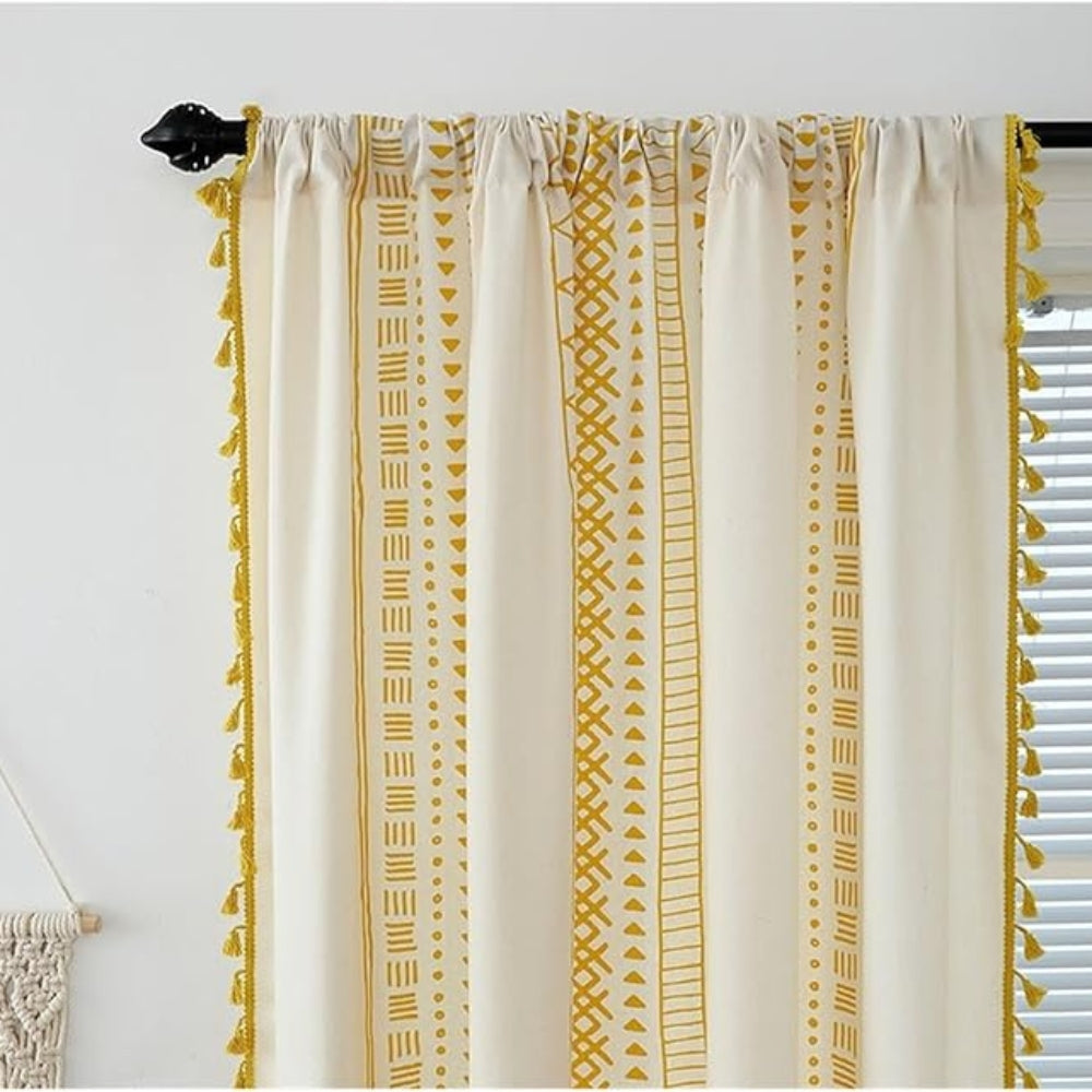 Solstice Loom Artisan Quastenvorhang