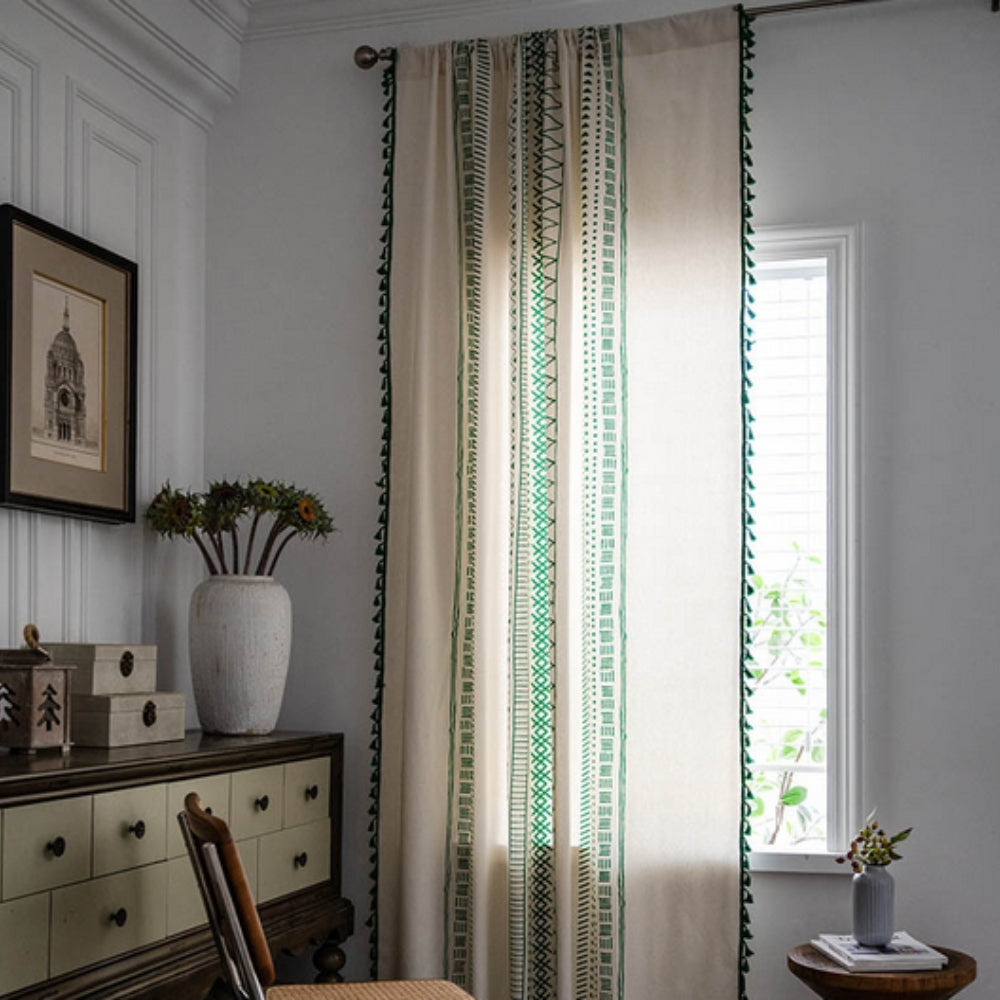 Solstice Loom Artisan Quastenvorhang