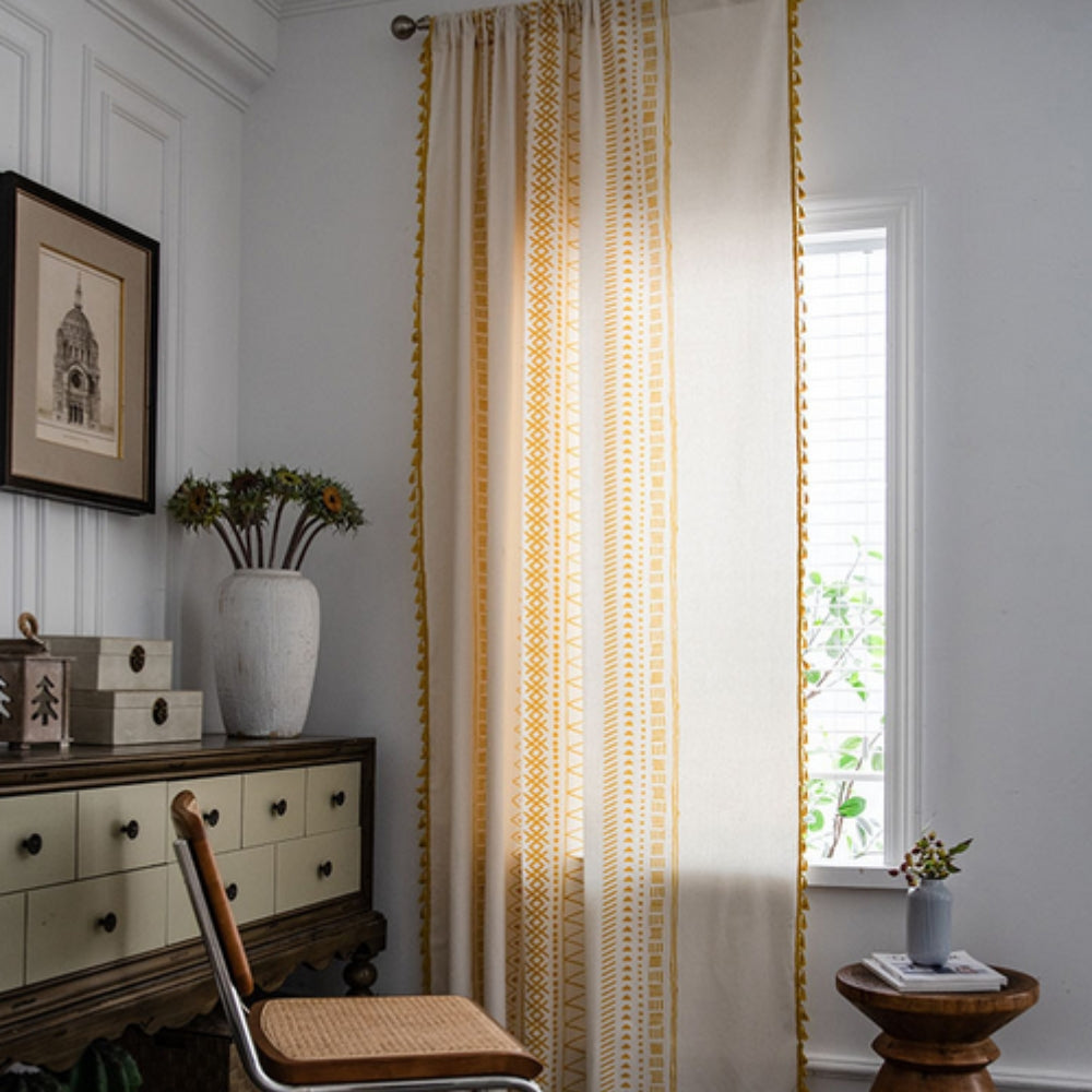 Solstice Loom Artisan Quastenvorhang