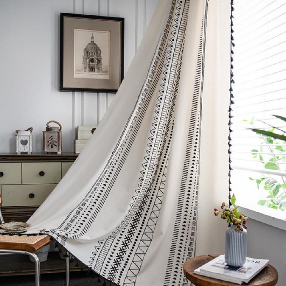 Solstice Loom Artisan Quastenvorhang