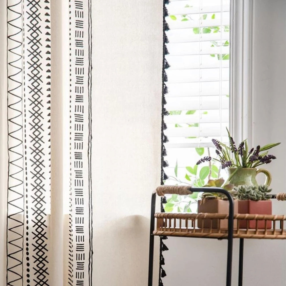 Solstice Loom Artisan Quastenvorhang