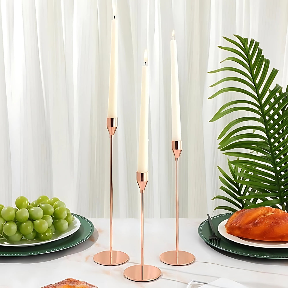 Hoch & Elegant Trio Kerzenhalter Set