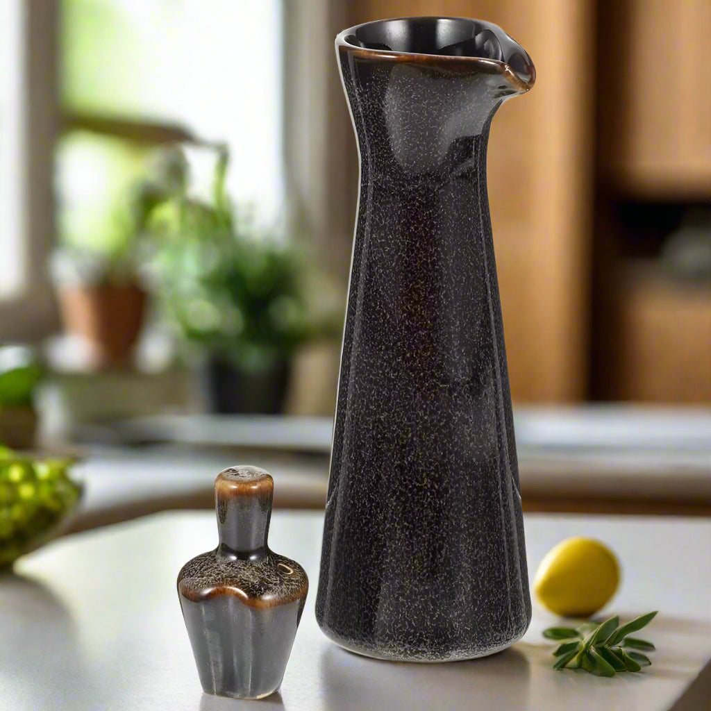 Japanisch inspirierte Keramik-Gewürzflasche