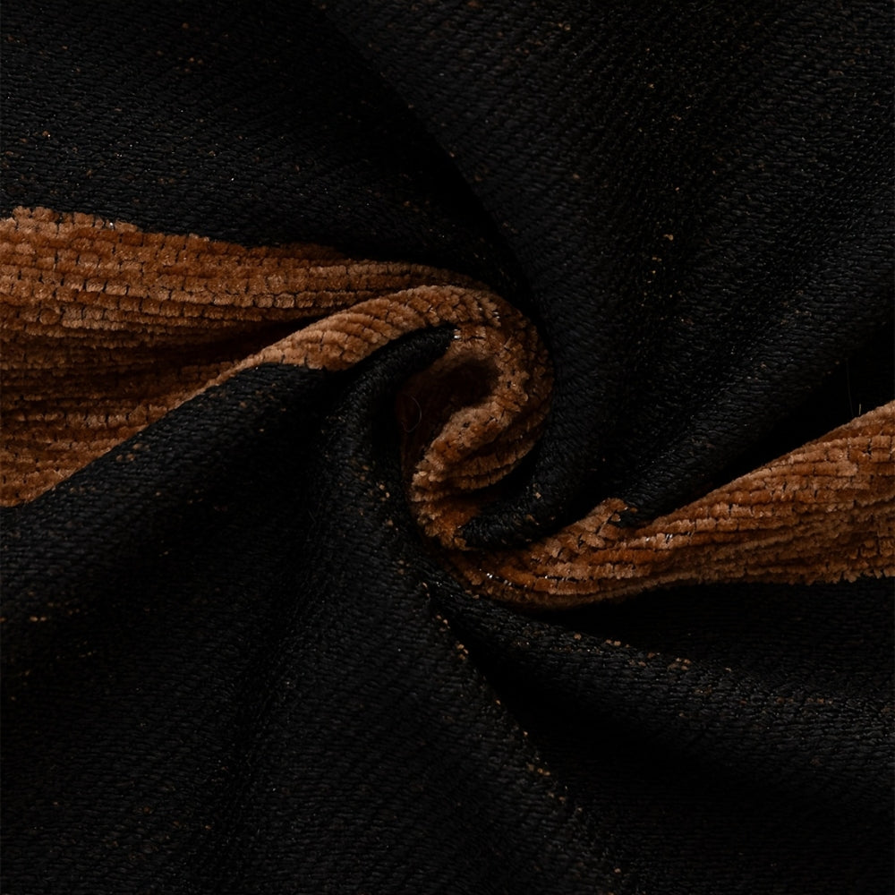 Stammgeometrische Chenille-Sofabezug