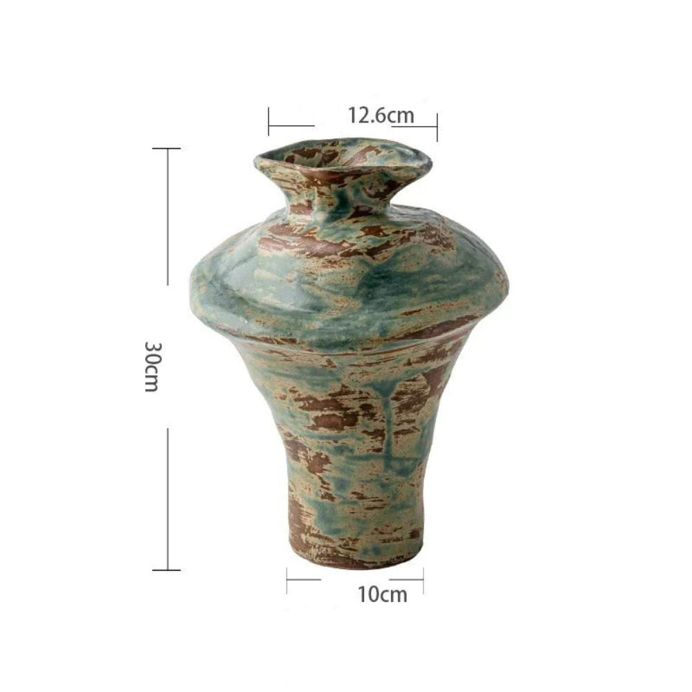Venus Skulptierte Keramik Blumenvase