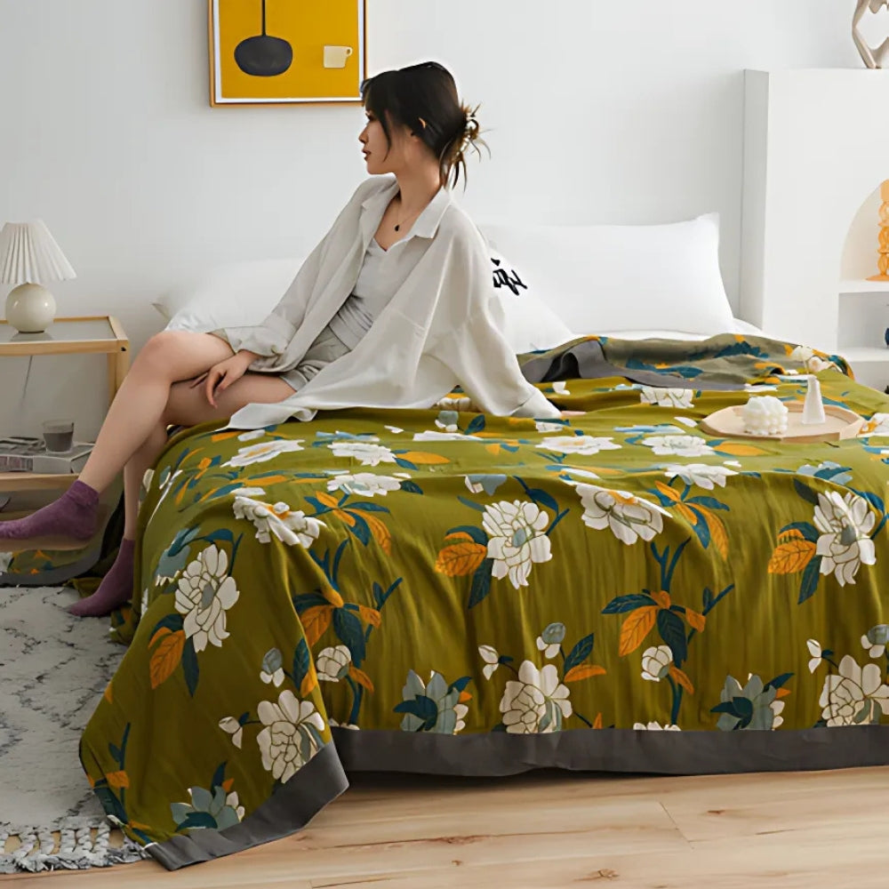 Vintage Bloom Komfort Sofabezug