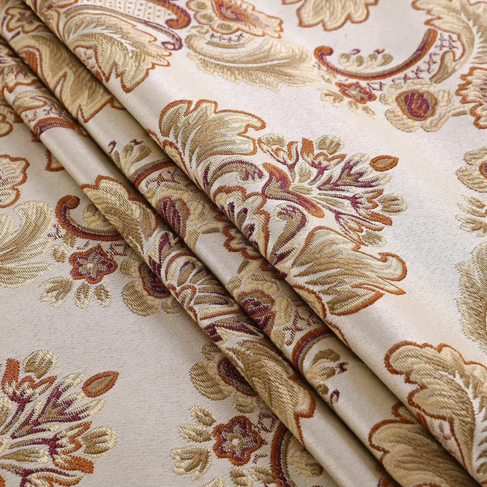 Vintessa Vintage Bestickte Quasten-Tischdecke