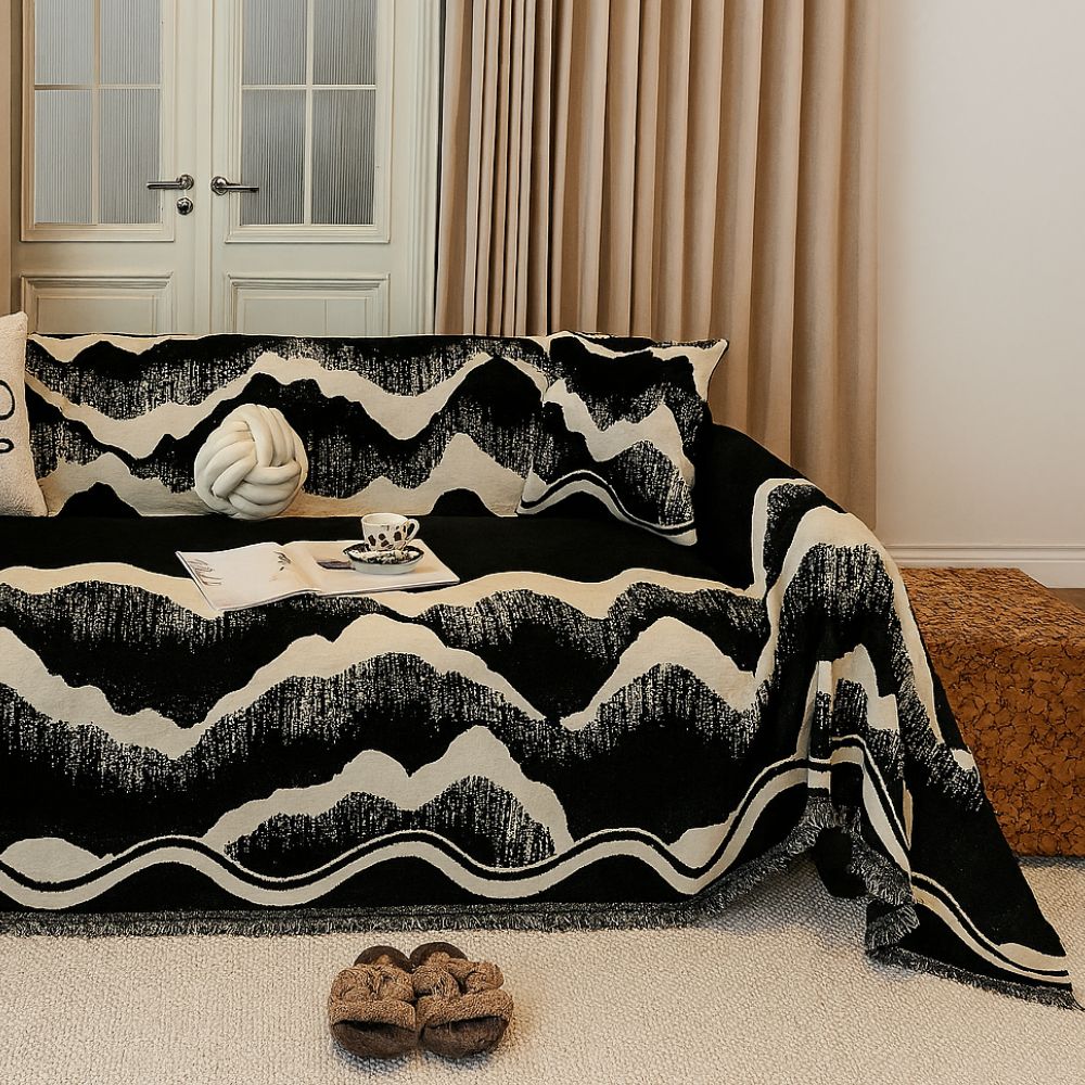 Wavescape Chenille Sofabezug