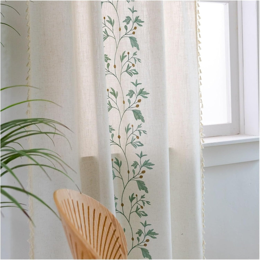 Willow Floral Elegance Quastenvorhang