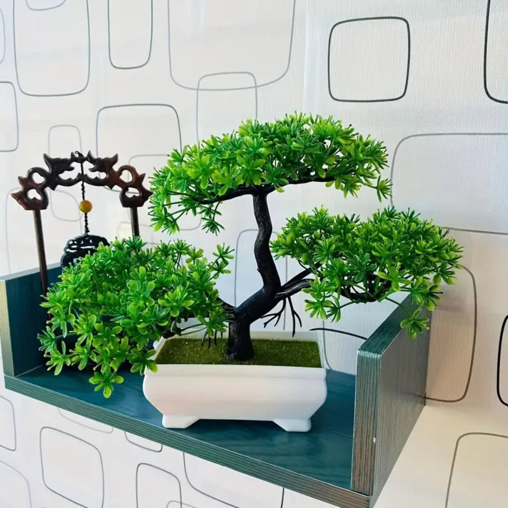 Yuriko Mini Künstlicher Bonsai Baum Tischdekoration