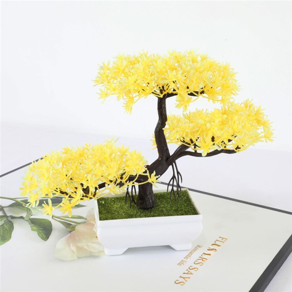 Yuriko Mini Künstlicher Bonsai Baum Tischdekoration