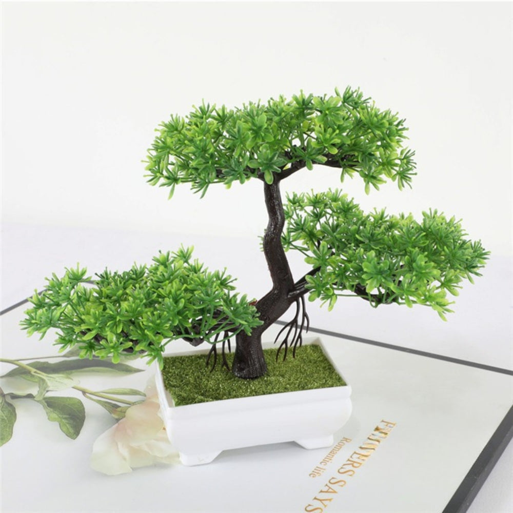 Yuriko Mini Künstlicher Bonsai Baum Tischdekoration