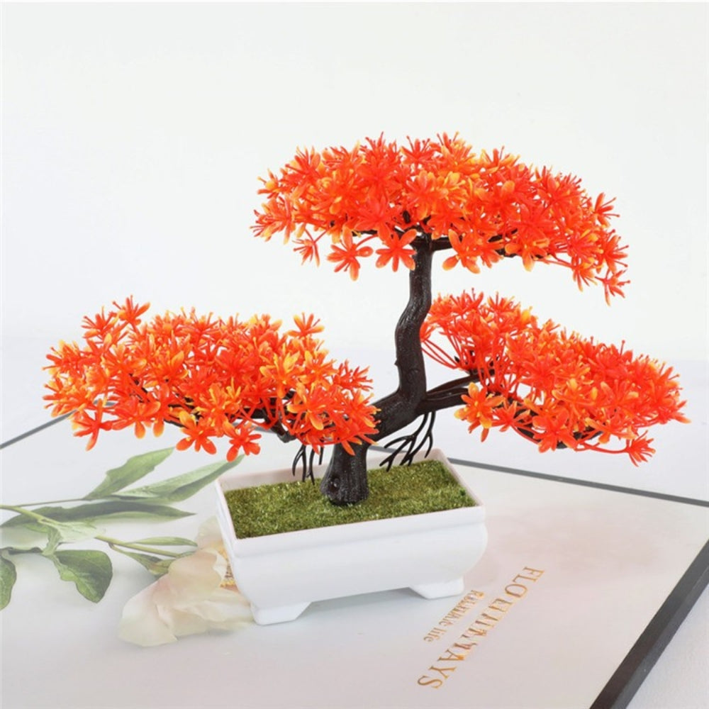 Yuriko Mini Künstlicher Bonsai Baum Tischdekoration