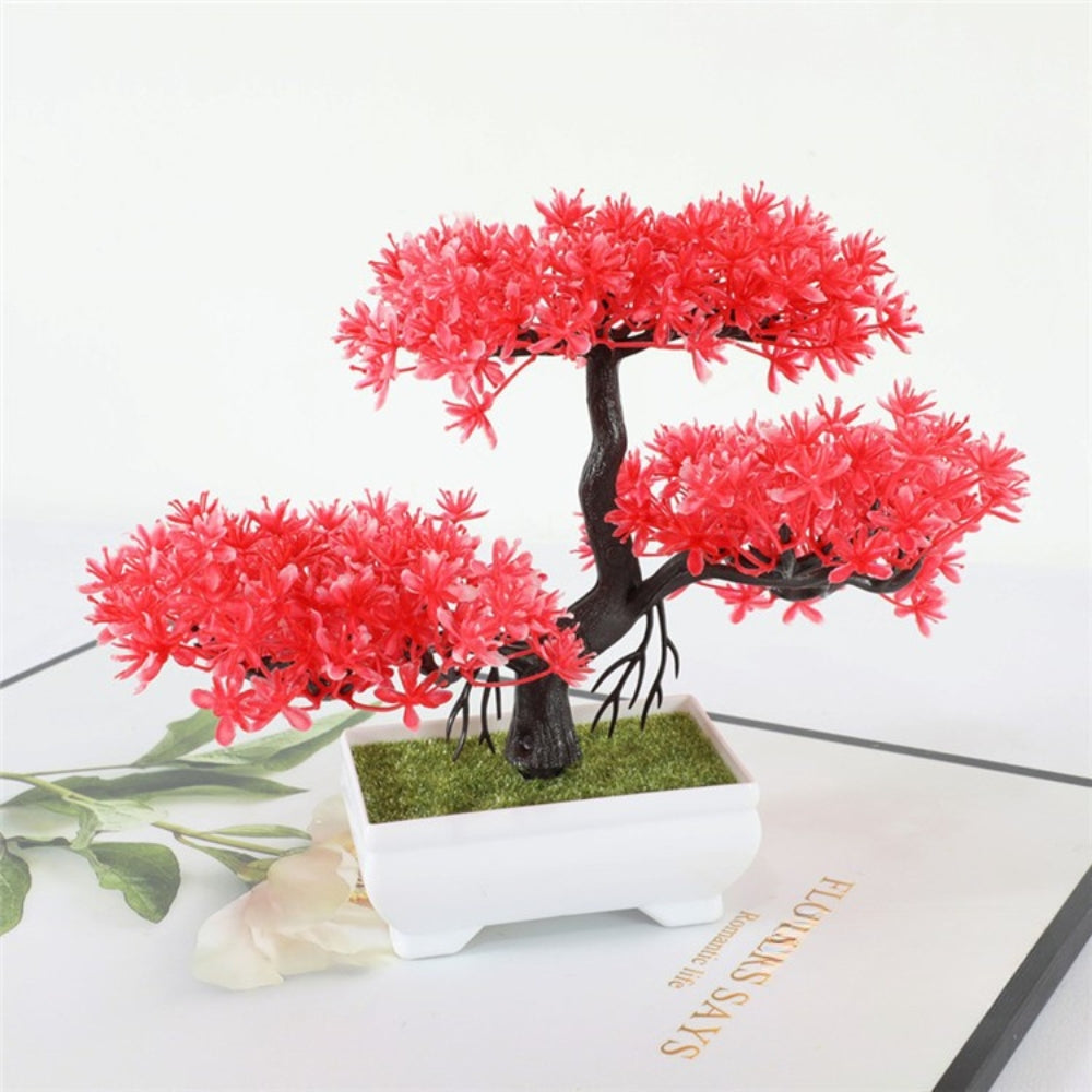 Yuriko Mini Künstlicher Bonsai Baum Tischdekoration