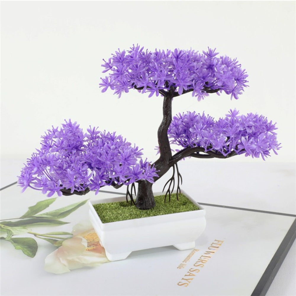 Yuriko Mini Künstlicher Bonsai Baum Tischdekoration