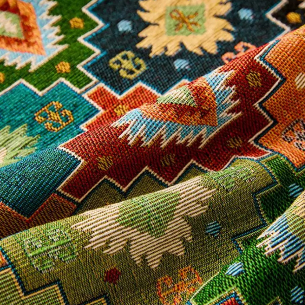 Zahara Geometrisches Tribal Kilim Sofabezug