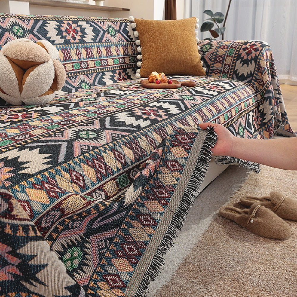 Zarela Boho Chenille Sofabezug