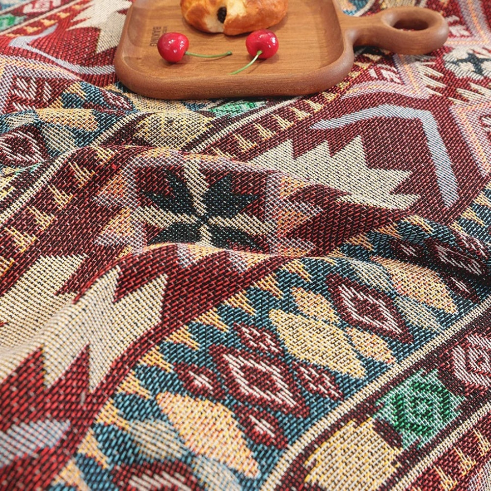 Zarela Boho Chenille Sofabezug