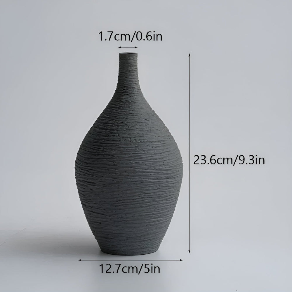 Earthline Keramischer Artisan Vase