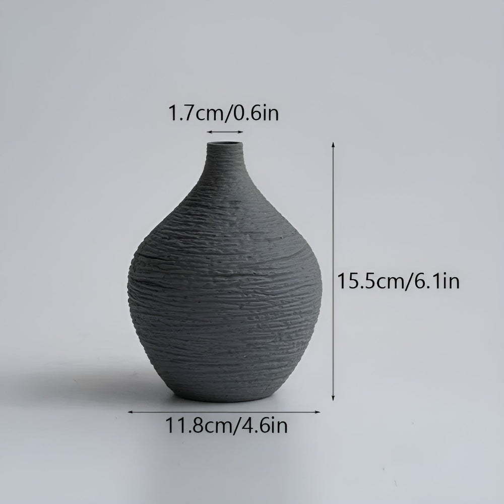 Earthline Keramischer Artisan Vase