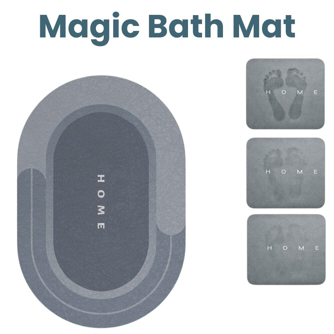 Magische Badematte - Superabsorbierende Rutschfeste Matte