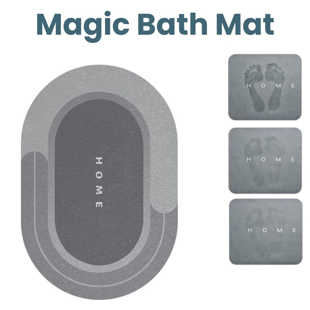 Magische Badematte - Superabsorbierende Rutschfeste Matte