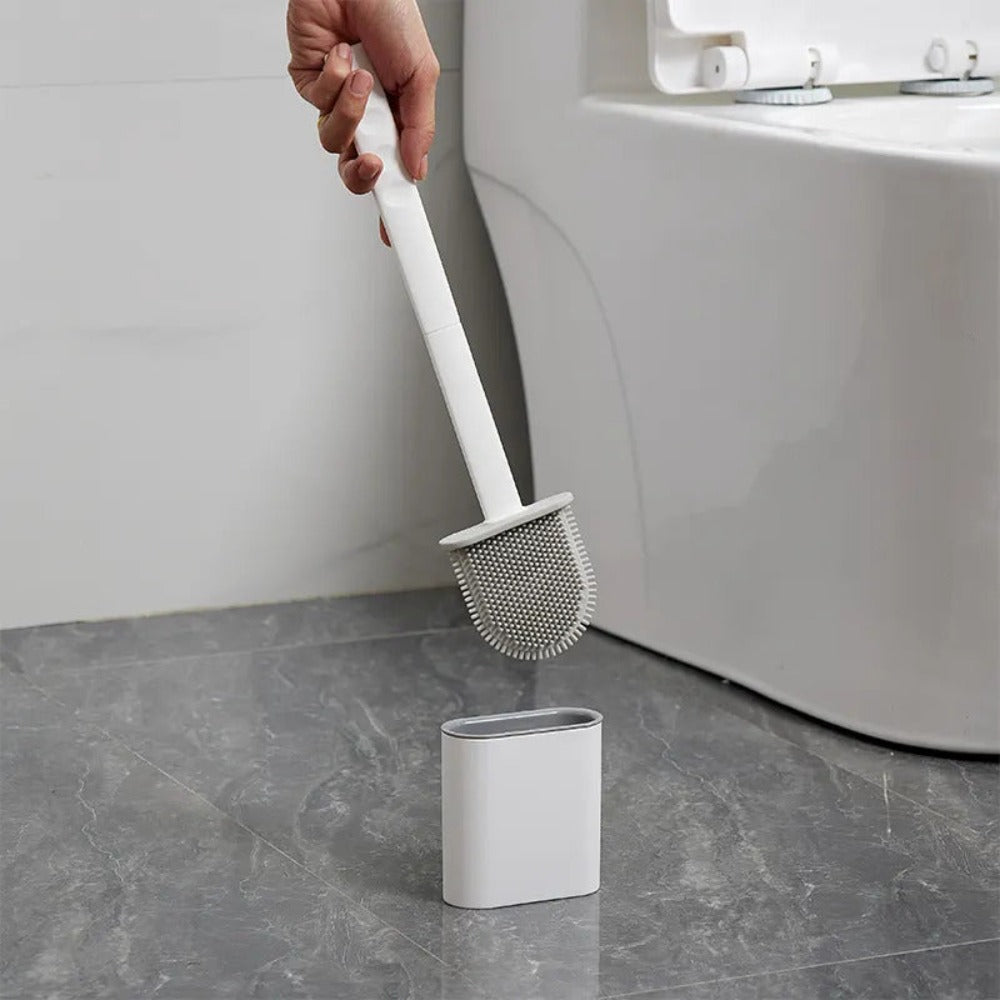 Sauberer Silikon-Toilettenbürste