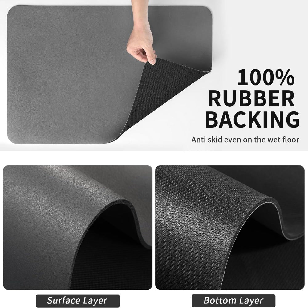 Schnelltrocknende Küchen-Abtropfmatte | Hochgradig saugfähig