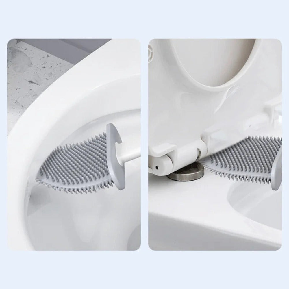 Sauberer Silikon-Toilettenbürste