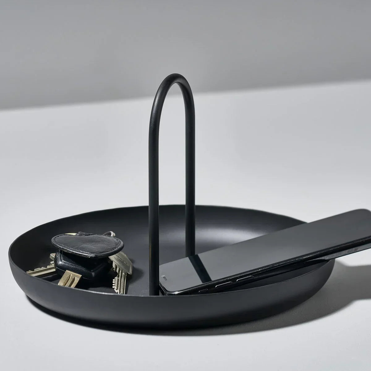 Chic Rundes Aufbewahrungstablett Organizer