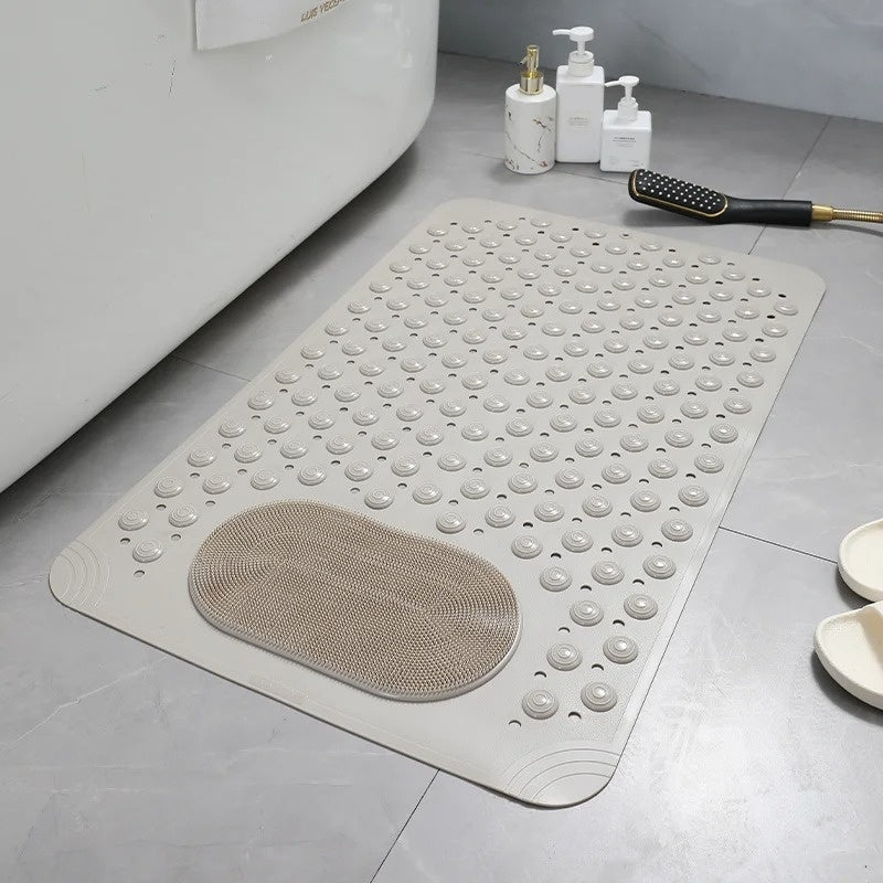 SafeGrip Duschmatte | Rutschfest mit Fußschrubber