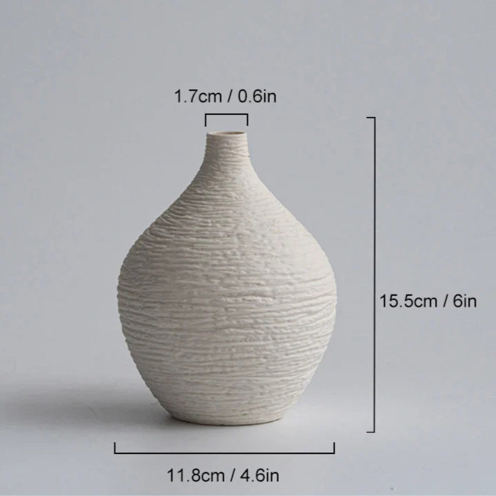 Earthline Keramischer Artisan Vase