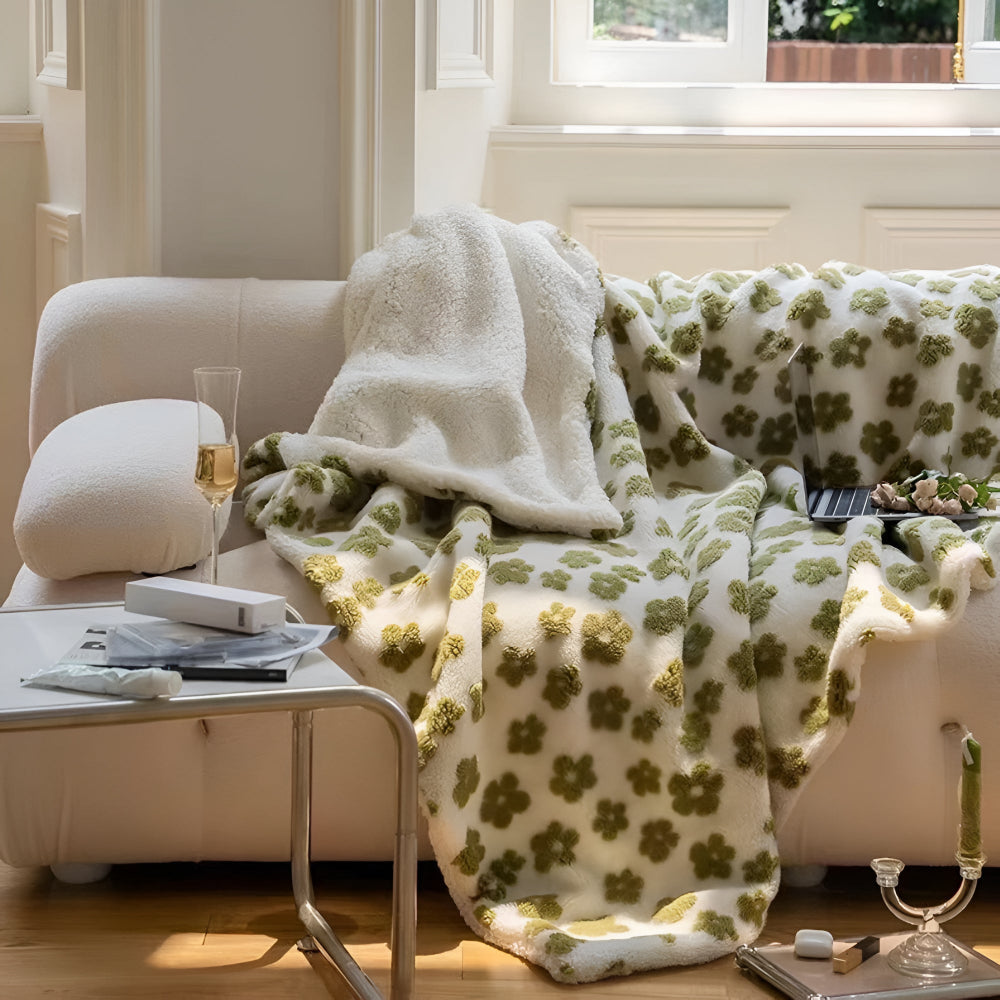 Natur's Wildflower Bliss Decke