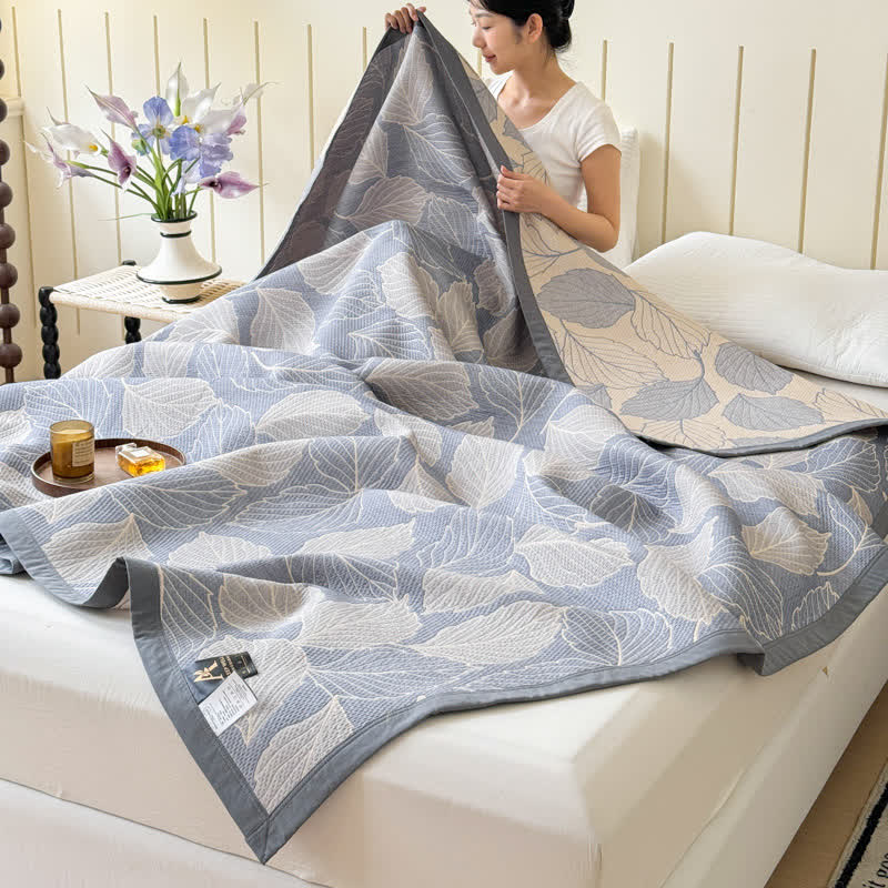 Maulbeerblatt Baumwolle Triple Gauze Decke