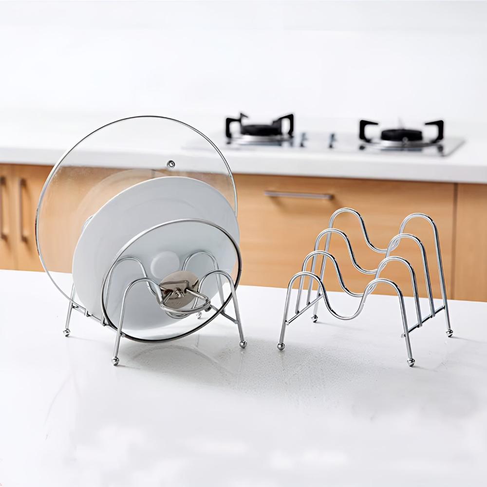 Mehrschichtiger Topfdeckelhalter