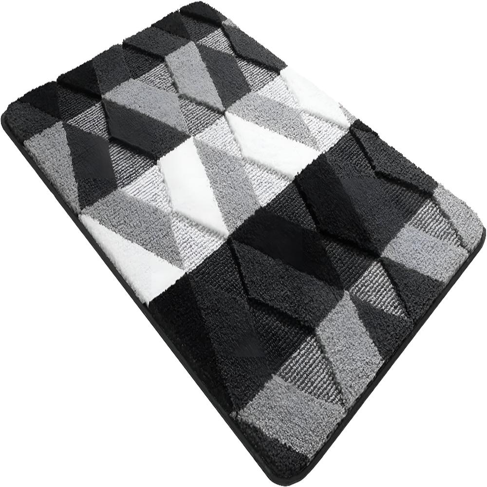 Weicher Mikrofaser Anti-Rutsch Geometrischer Teppich
