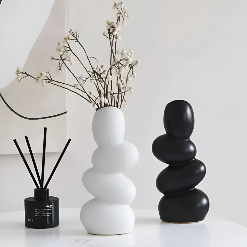 STRATA Skulpturaler Keramikvase