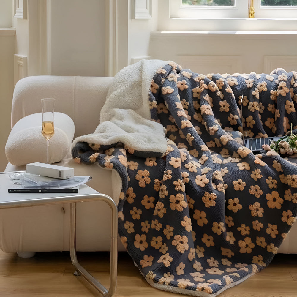 Natur's Wildflower Bliss Decke