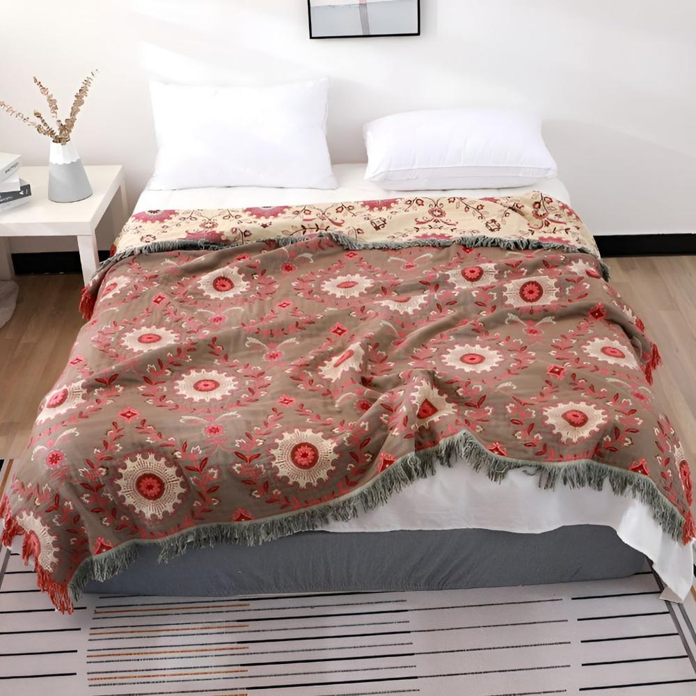 Retro Mandala Wende-Decke