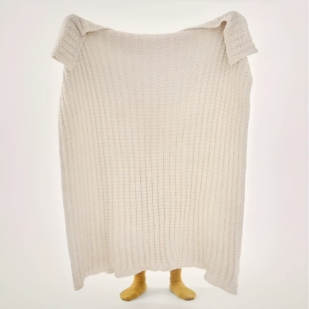 Vintage Chunky Knit Decke