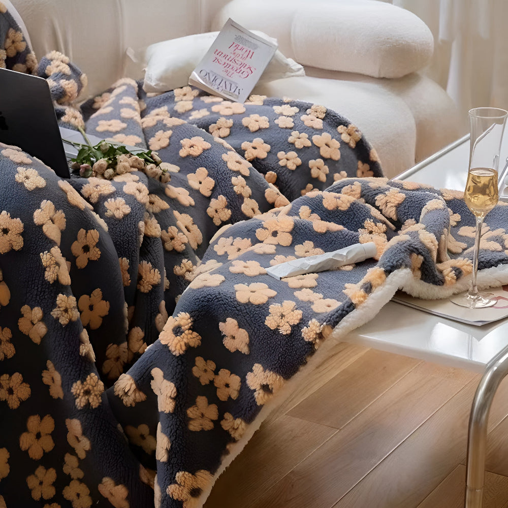 Natur's Wildflower Bliss Decke