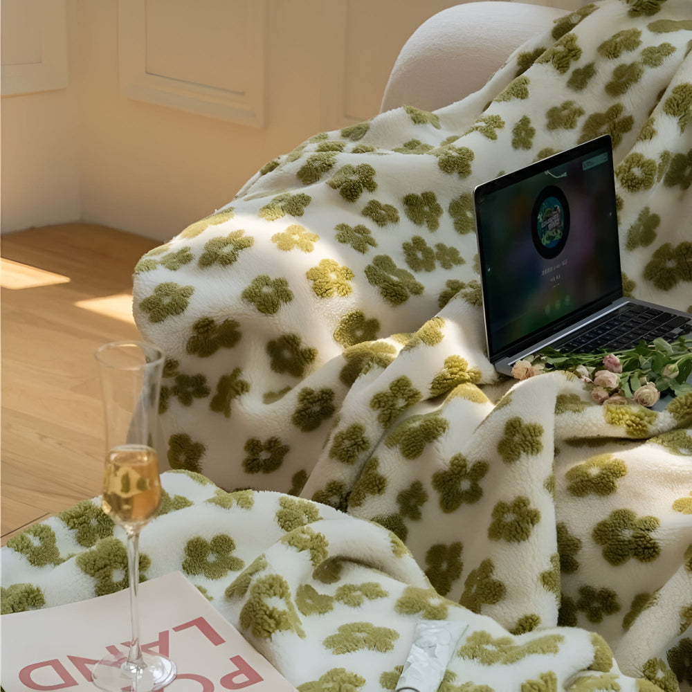 Natur's Wildflower Bliss Decke