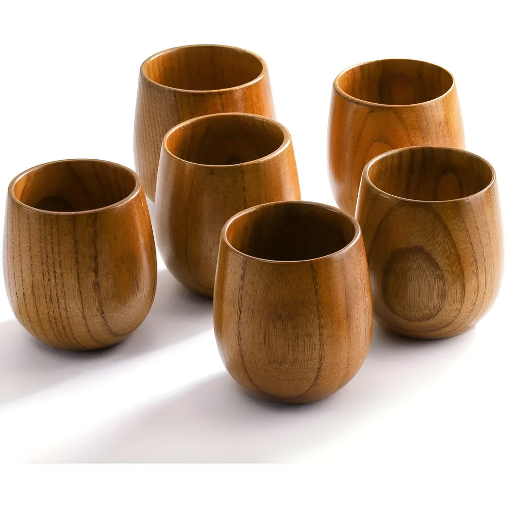 Handgefertigte Holz-Tasse für Tee